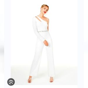 White jumpsuit  city studio